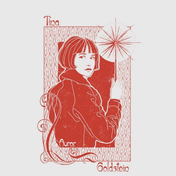 Fantastic Beasts Tina Goldstein Women's T-Shirt - Grey