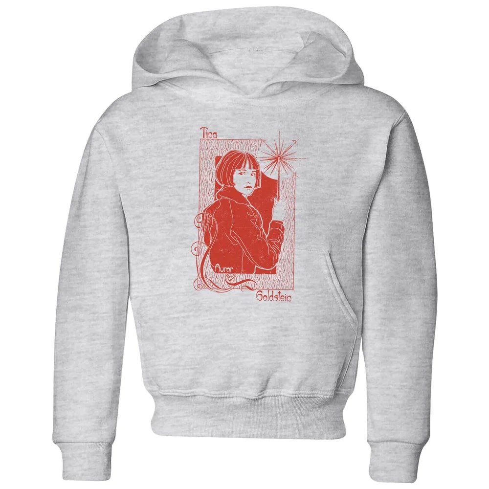 Fantastic Beasts Tina Goldstein Kids' Hoodie - Grey - 3-4 Jahre Bild 1