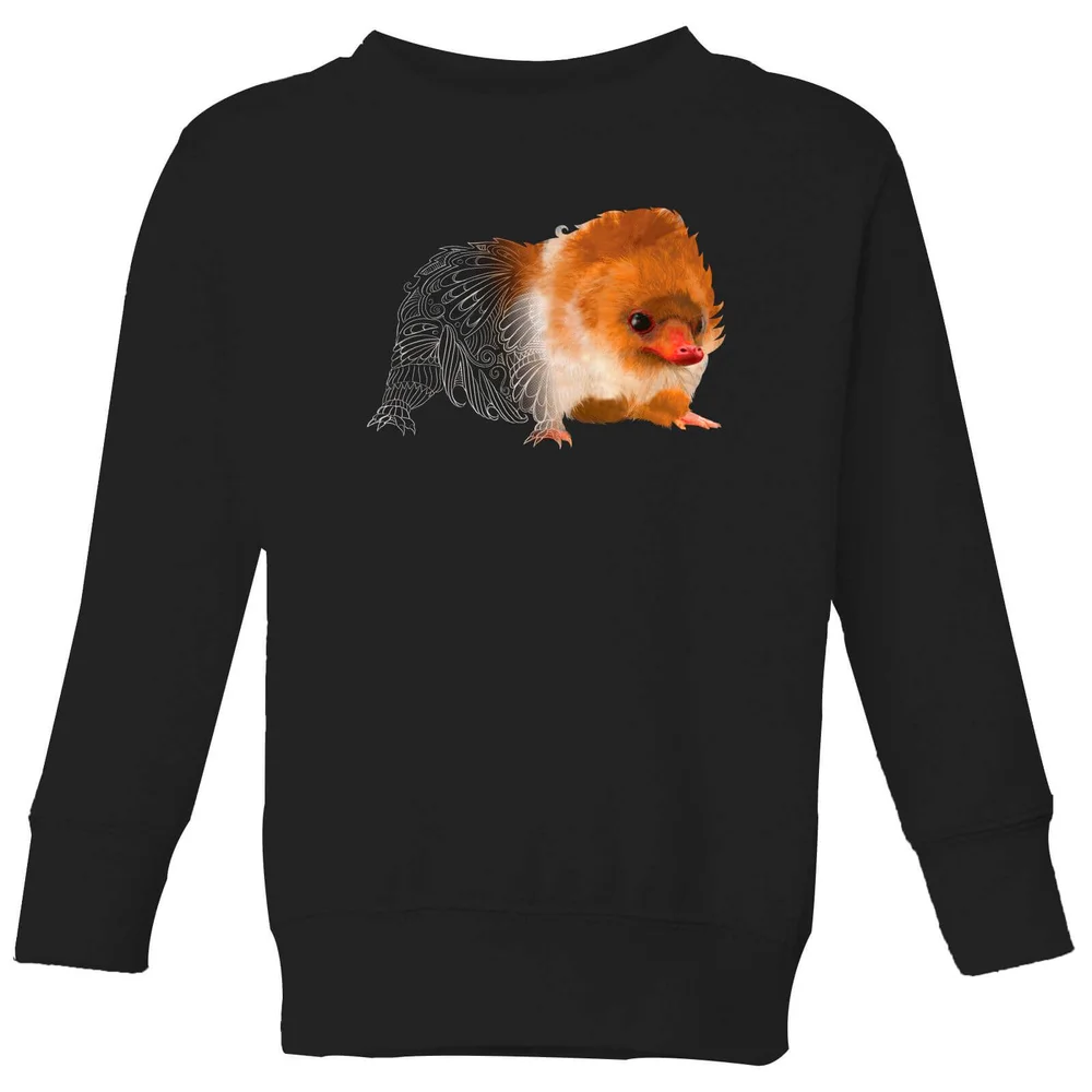 Fantastic Beasts Tribal Baby Niffler Kids' Sweatshirt - Black - 3-4 Jahre Bild 1