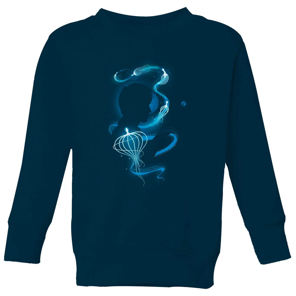 Fantastic Beasts Newt Silhouette Kids' Sweatshirt - Navy - 3-4 Jahre Bild 1