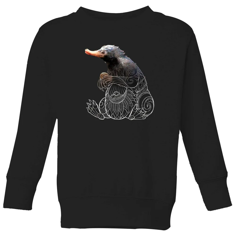 Fantastic Beasts Tribal Niffler Kids' Sweatshirt - Black - 3-4 Jahre Bild 1