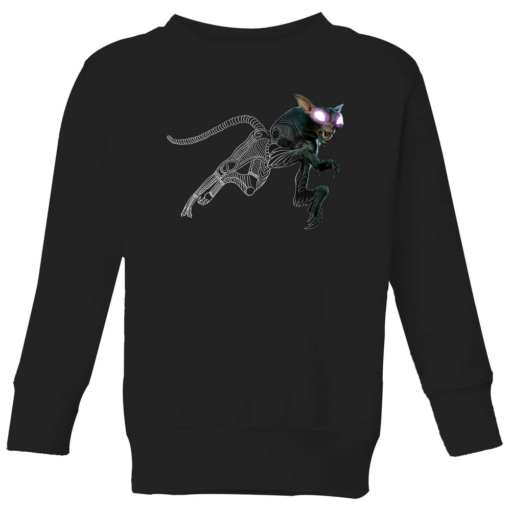 Fantastic Beasts Tribal Matagot Kids' Sweatshirt - Black - 3-4 Jahre Bild 1