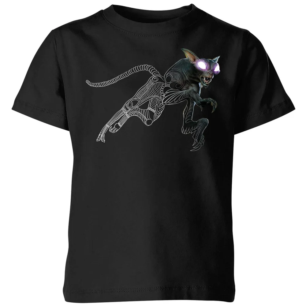 Fantastic Beasts Tribal Matagot Kids' T-Shirt - Black - 3-4 Jahre Bild 1