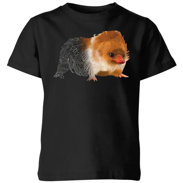 Fantastic Beasts Tribal Baby Niffler Kids' T-Shirt - Black