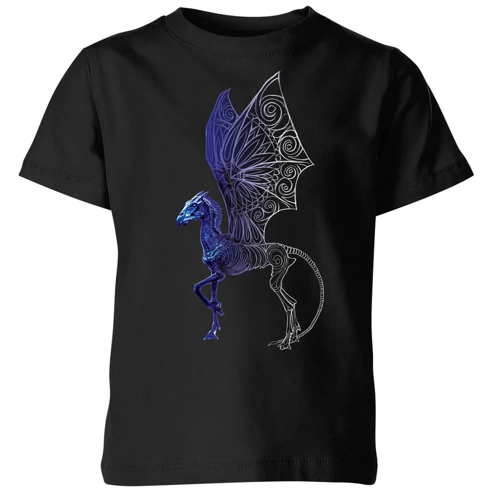 Fantastic Beasts Tribal Thestral Kids' T-Shirt - Black - 3-4 Jahre Bild 1
