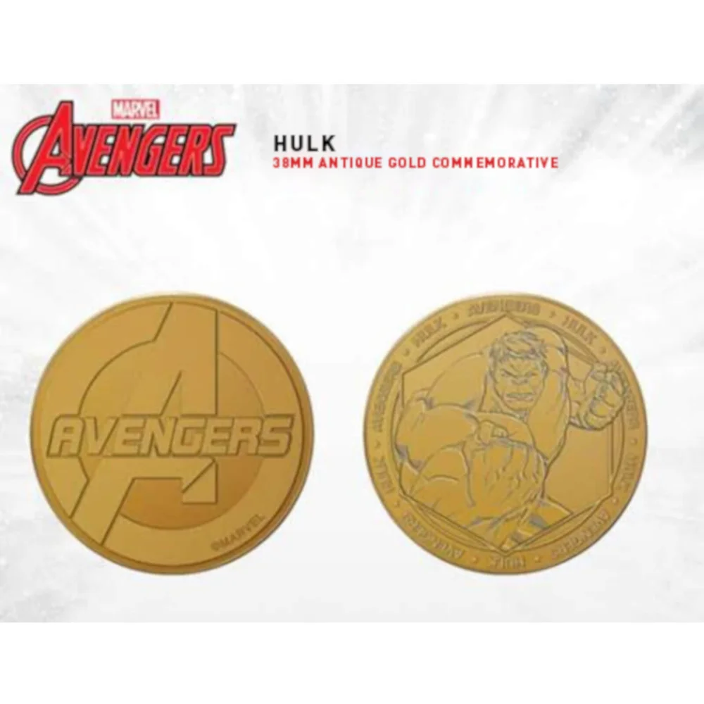 Marvel The Hulk Sammlerstück Evergreen Gedenkmünze Bild 1