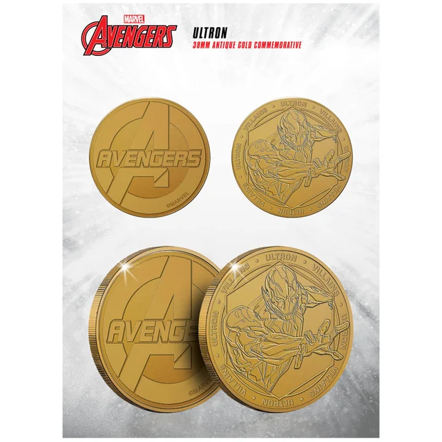 Marvel Ultron Sammlerstück Evergreen Gedenkmünze