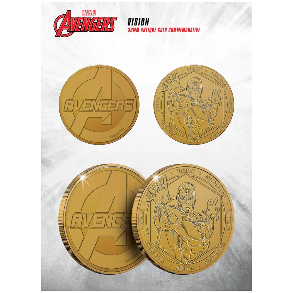 Marvel Vision Evergreen Gedenkmünze zum Sammeln Bild 1