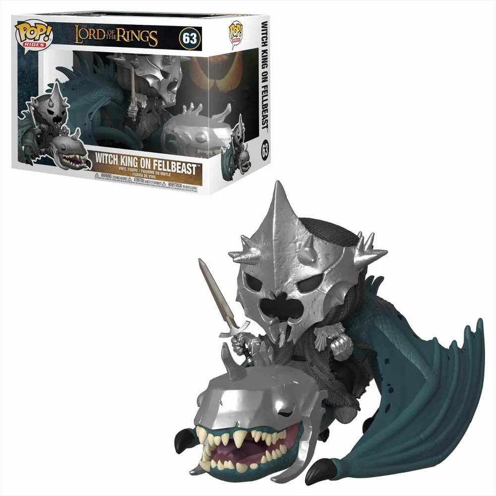 Der Herr der Ringe - Hexenkönig mit Fell Biest Pop! Ride Figur Bild 1