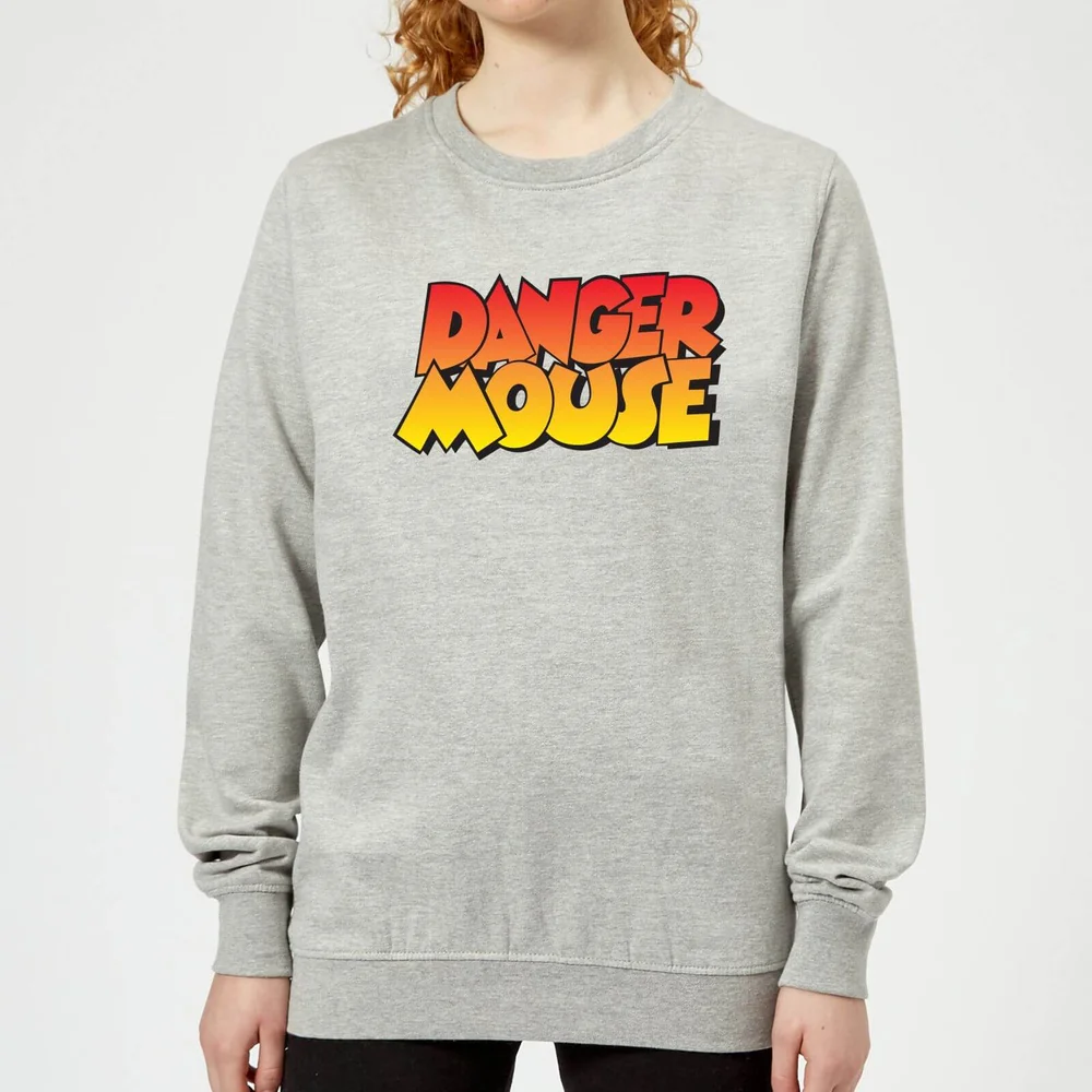 Danger Mouse Colour Logo Damen Sweatshirt - Grau - 3XL Bild 1