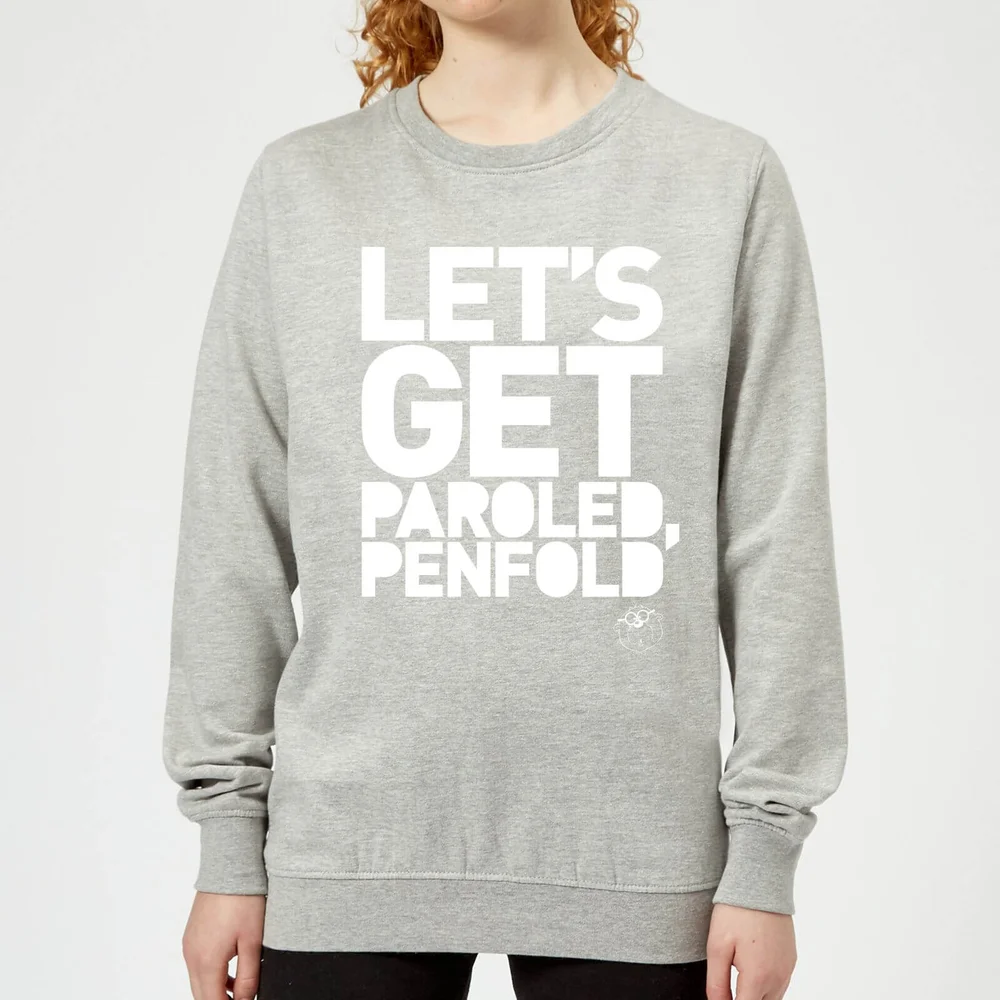 Danger Mouse Let's Get Paroled Penfold Damen Sweatshirt - Grau - 3XL - Grau Bild 1