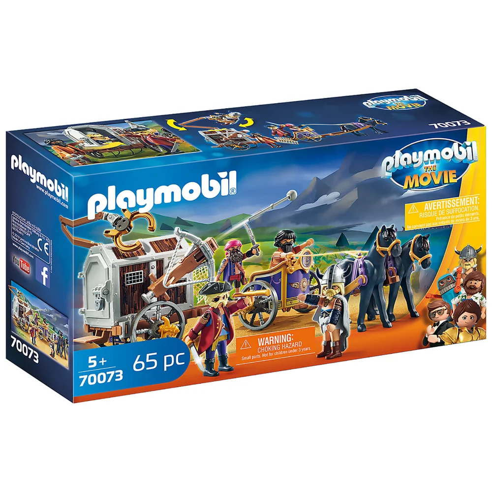 Playmobil: The Movie Charlie with Prison Wagon (70073) Bild 1
