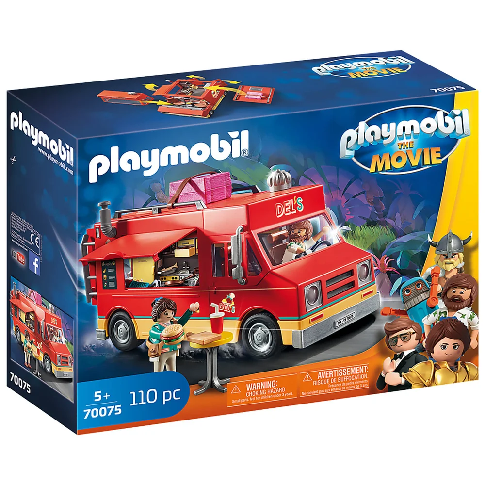 Playmobil: The Movie Del's Food Truck (70075) Bild 1