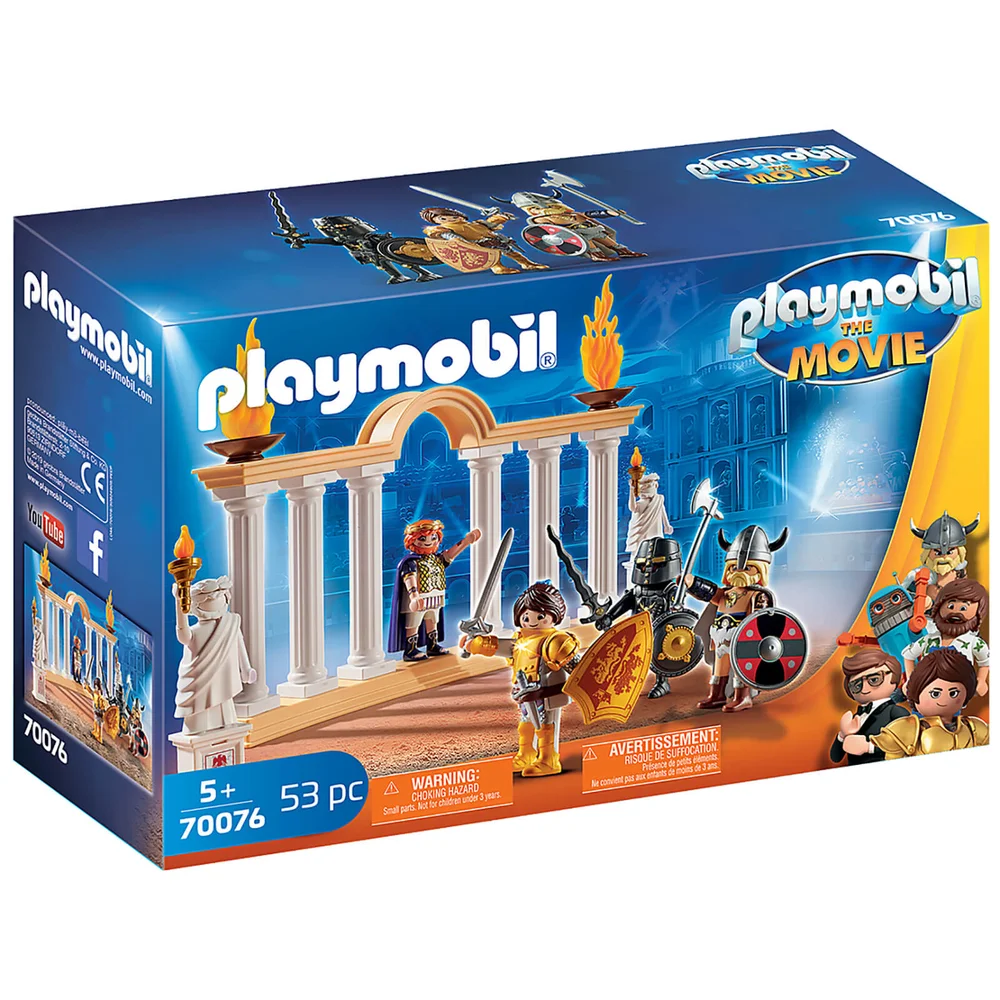 Playmobil: The Movie Emperor Maximus in the Colosseum (70076) Bild 1