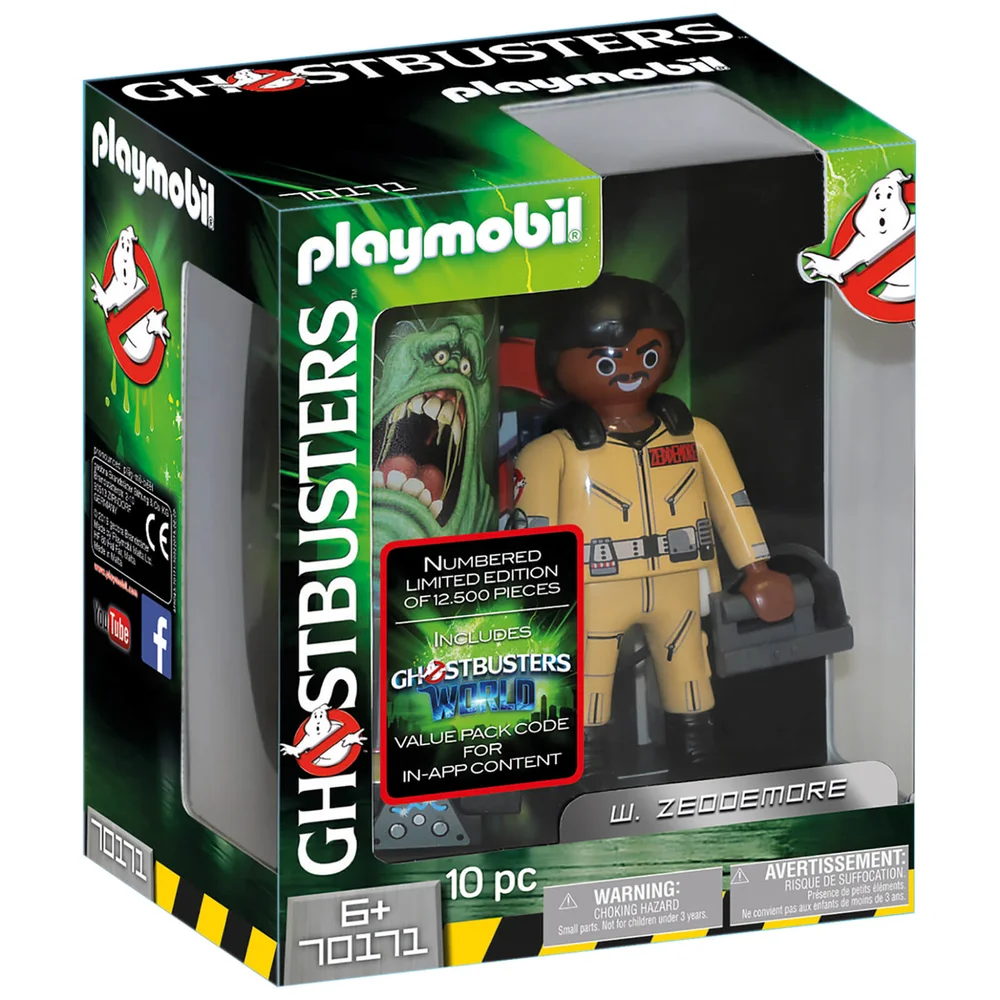 Playmobil Ghostbusters Collector's Edition W. Zeddemore - Limited and individually numbered (70171) Bild 1