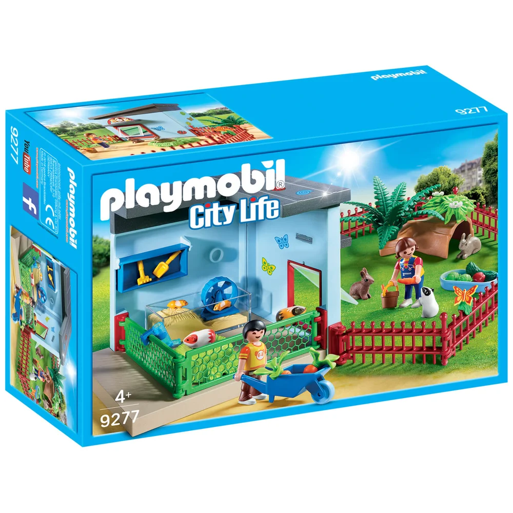 Playmobil City Life Small Animal Boarding with Hamster Wheel (9277) Bild 1