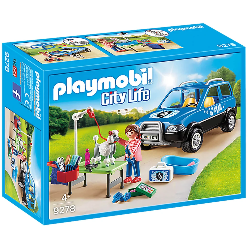 Playmobil City Life Mobile Pet Groomer with Removeable Roof (9278) Bild 1