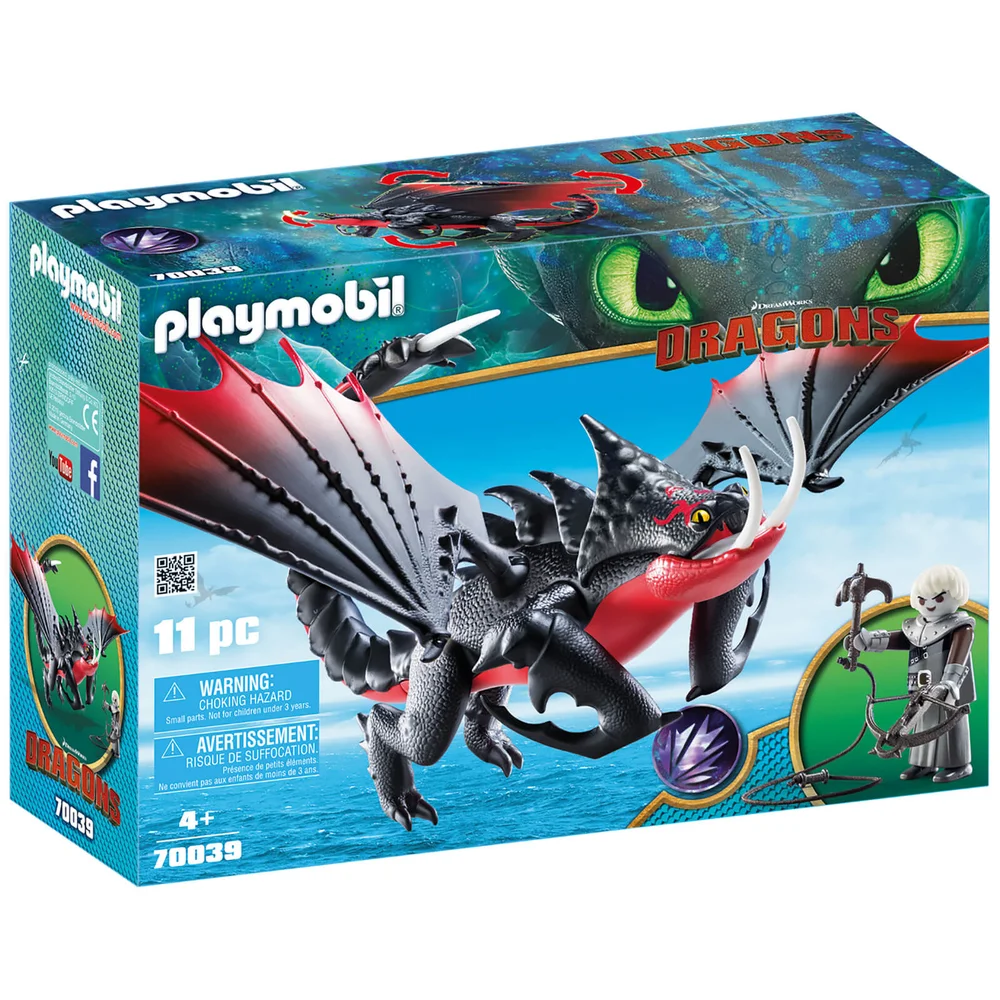 Playmobil DreamWorks Dragons Deathgripper with Grimmel (70039) Bild 1