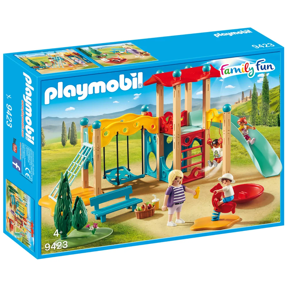 Playmobil Family Fun Park Playground with Watchtower (9423) Bild 1