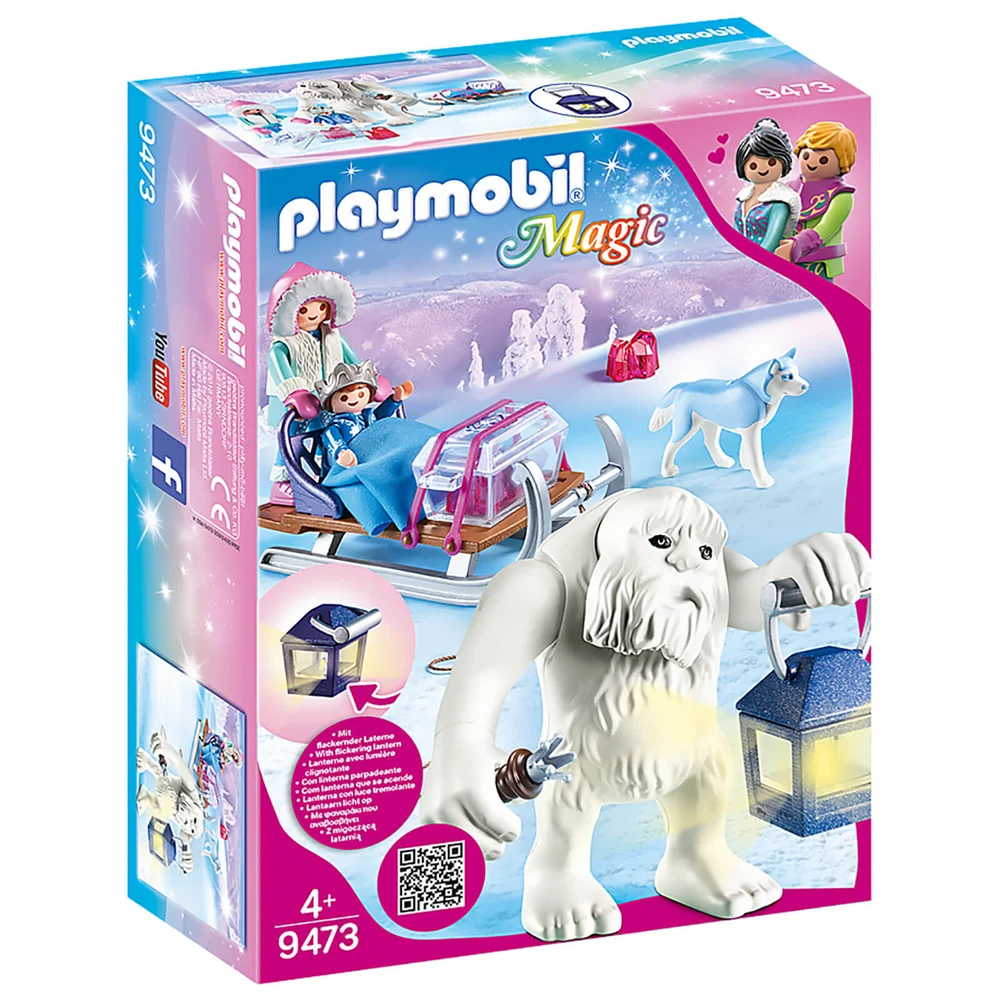 Playmobil Magic Yeti with Sleigh with Luminous Lantern (9473) Bild 1