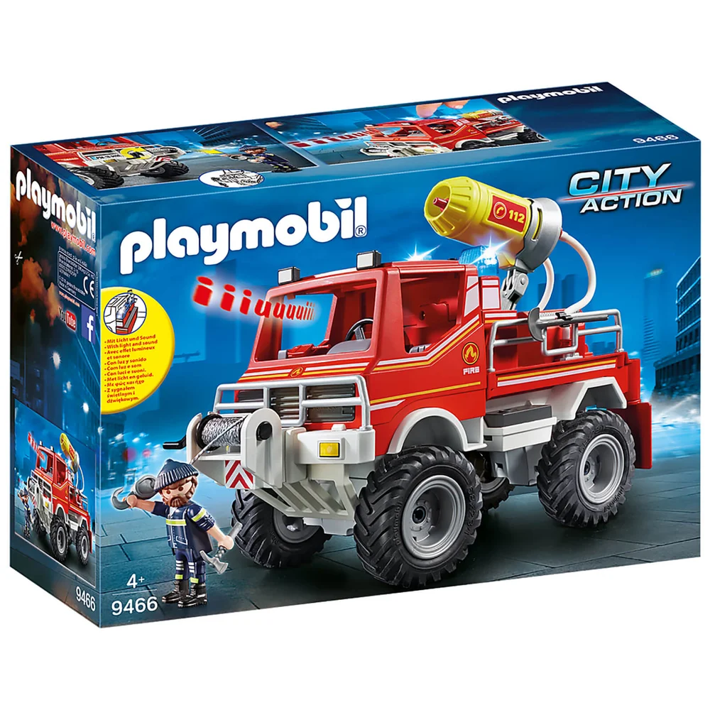 Playmobil City Action Fire Truck with Cable Winch and Foam Cannon (9466) Bild 1
