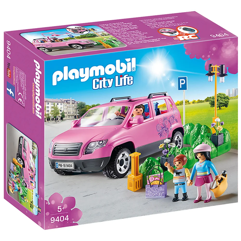 Playmobil City Life Family Car with Parking Space and Removeable Windshield (9404) Bild 1