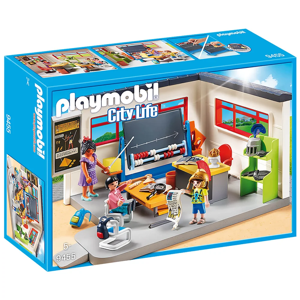 Playmobil City Life History Class with Functional Blackboard (9455) Bild 1