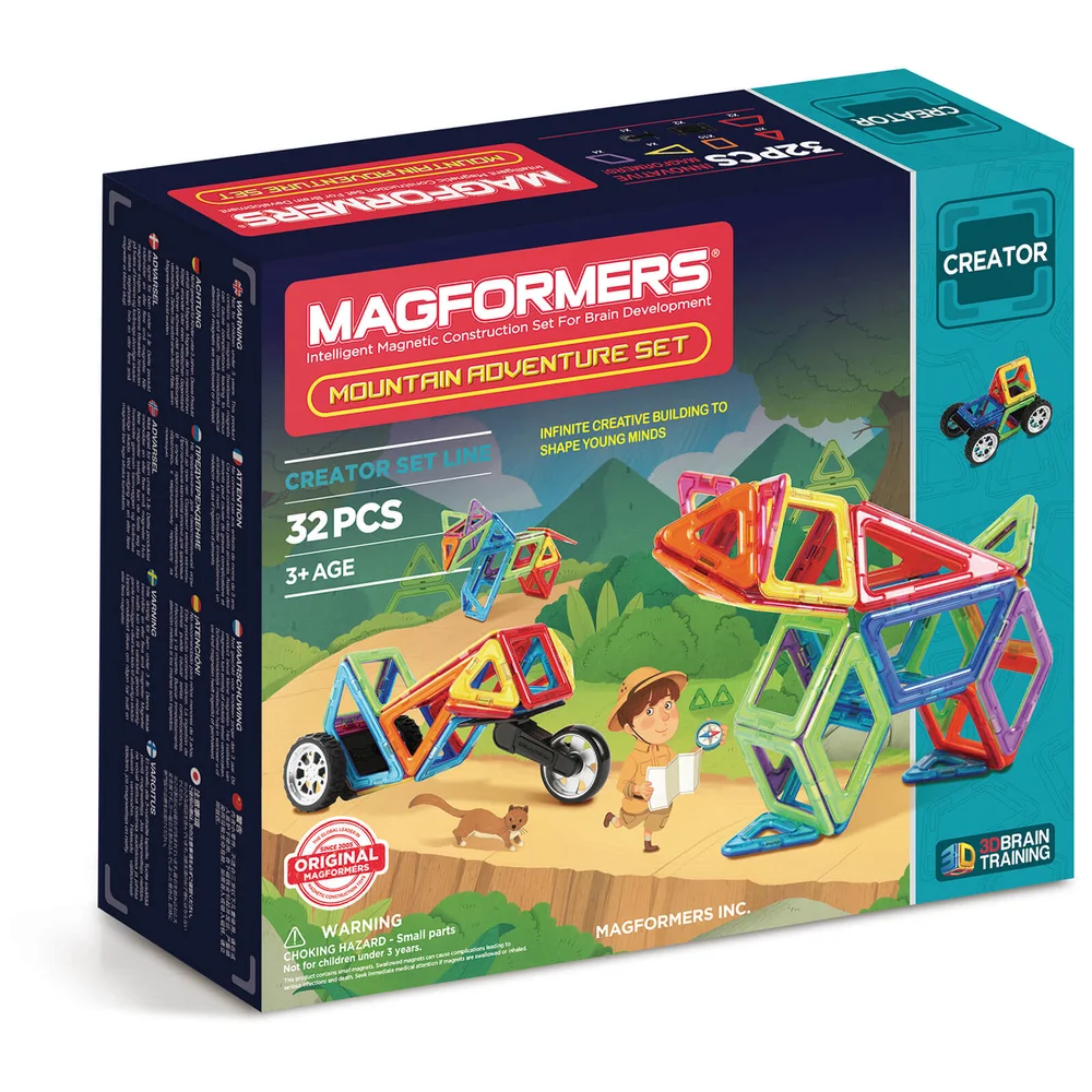 Magformers Mountain Adventure Set - 32 Pieces Bild 1