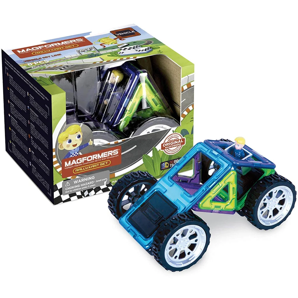 Magformers Rally Kart Set Bild 1