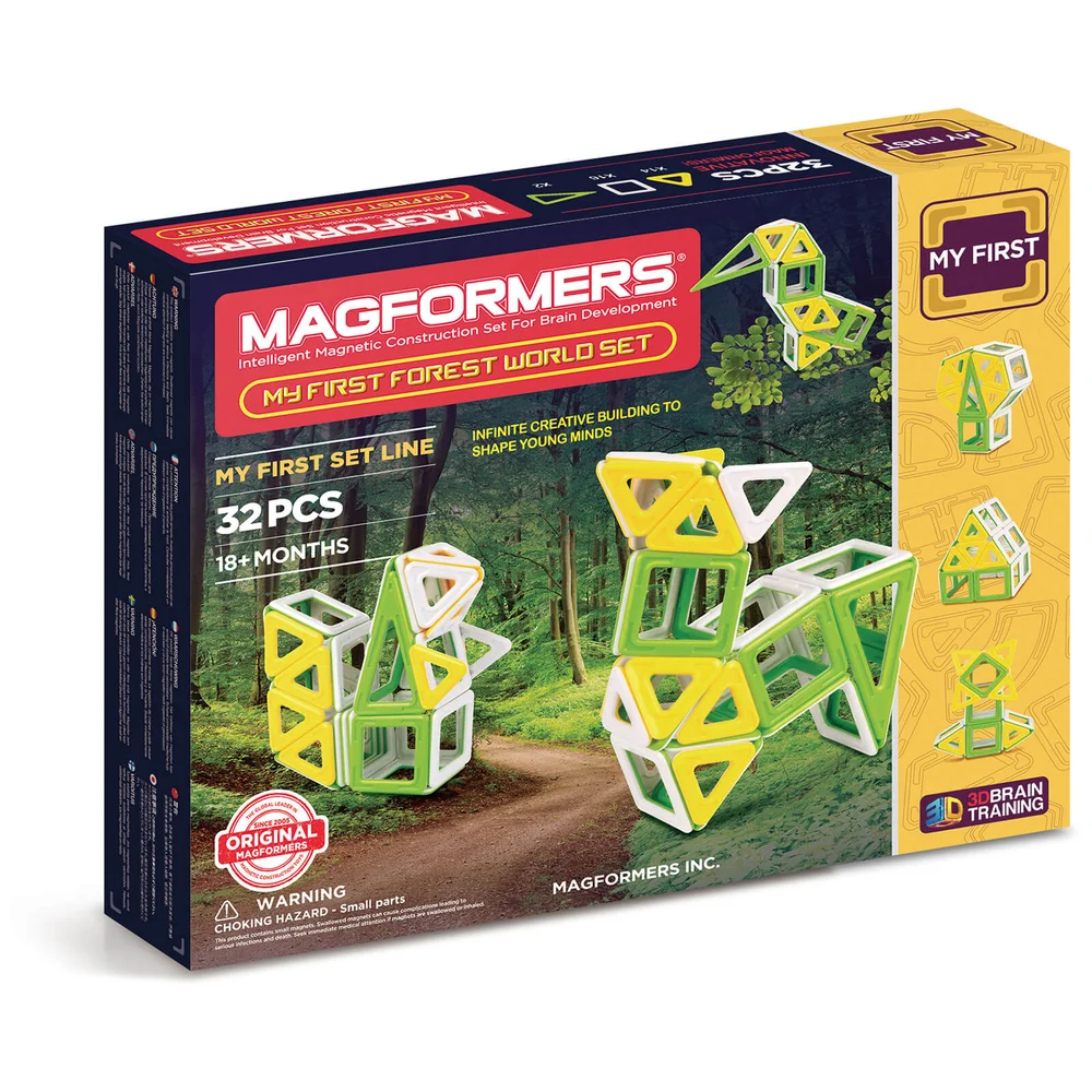 Magformers mein erster Waldwelt Set – 32 Stücke Bild 1