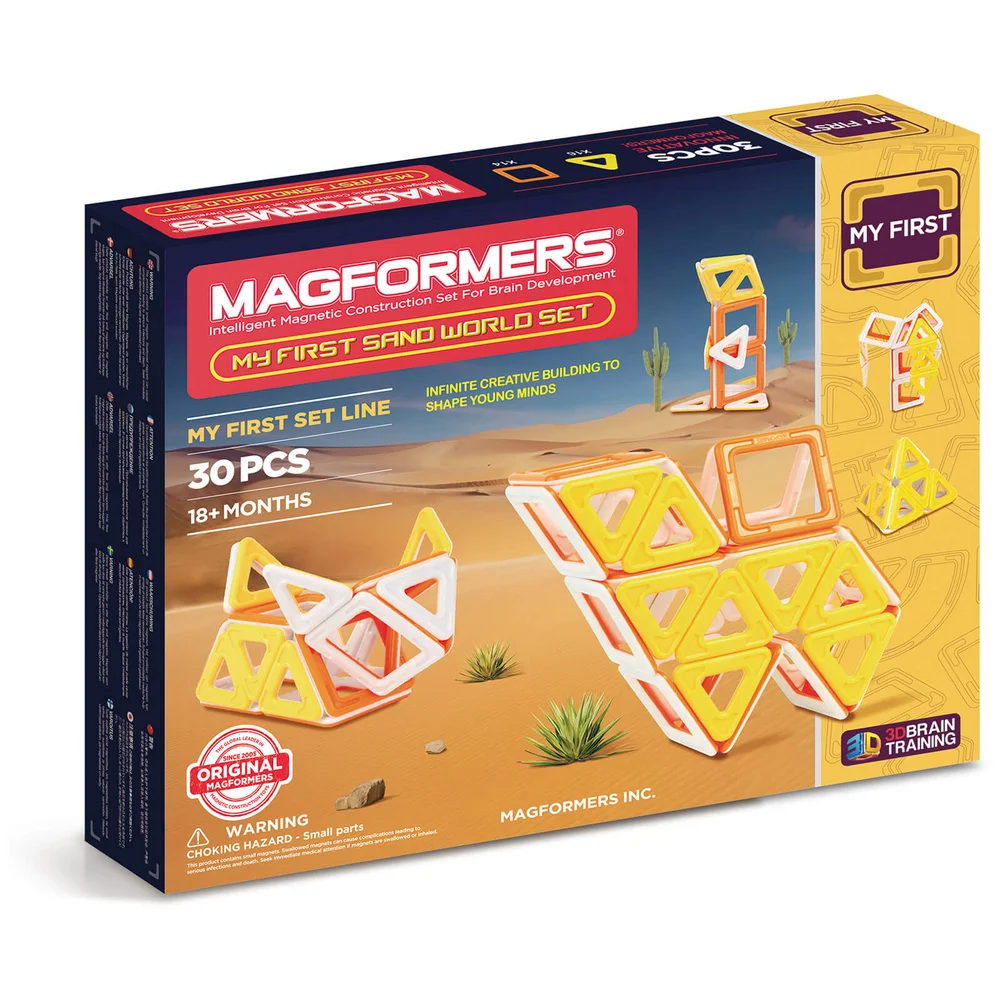 Magformers mein erster Sandwelt Set – 30 Stücke Bild 1