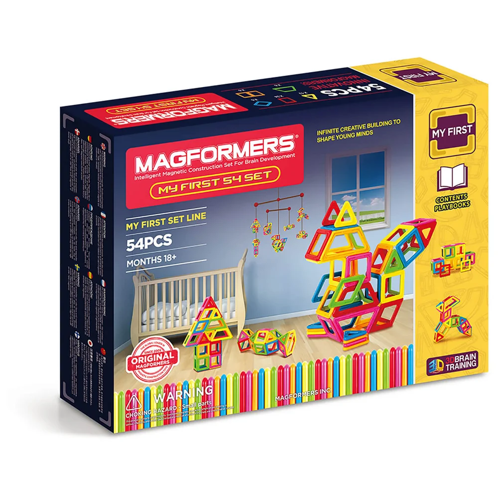 Magformers mein erster Set – 54 Stücke Bild 1