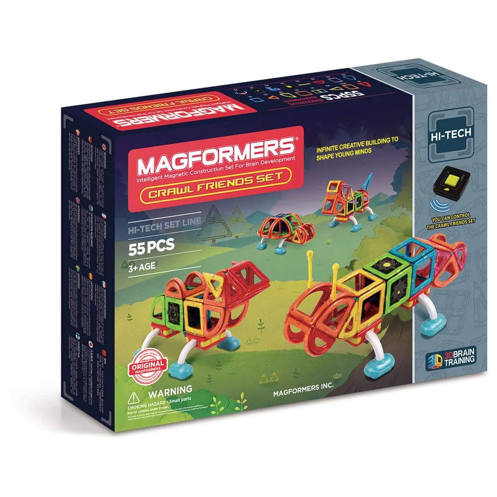 Magformers Crawl Friends (Krabbeltiere) Set – 56 Stücke Bild 1