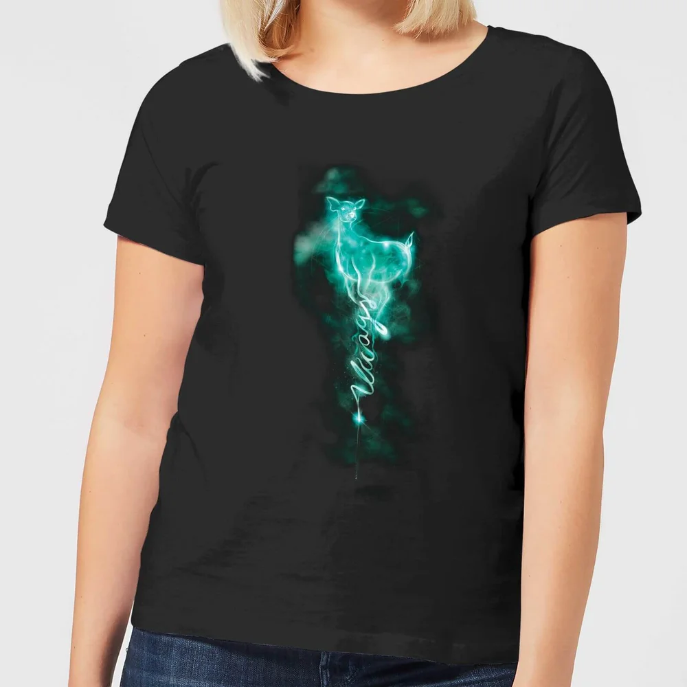 Harry Potter Doe Always Patronus Women's T-Shirt - Black - S Bild 1