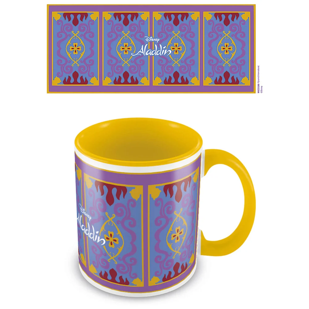 Aladdin (Magic Carpet) Yellow Inner Mug Bild 1