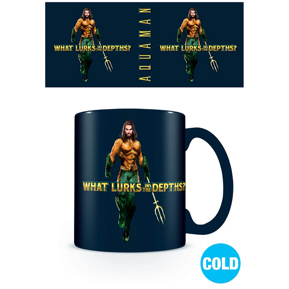 Aquaman (What Lurks in the Depths) Heat Changing Mug Bild 1