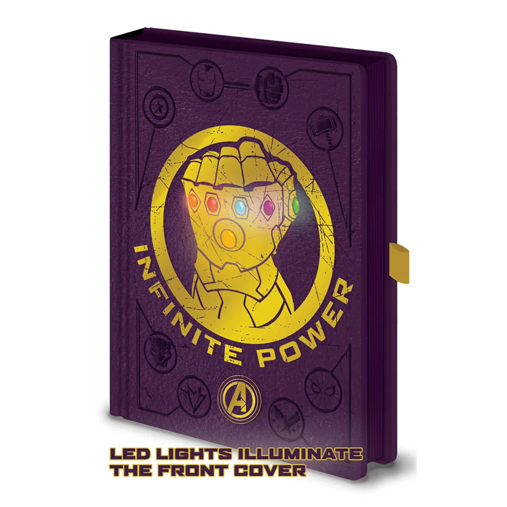 Avengers: Infinity War (Gauntlet LED Lights) A5 Notebook Bild 1