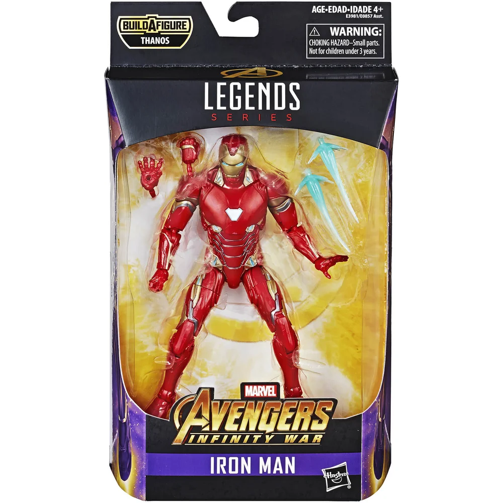Hasbro Marvel Legends Series Avengers: Infinity War 16 cm Iron Man-Figur Bild 1