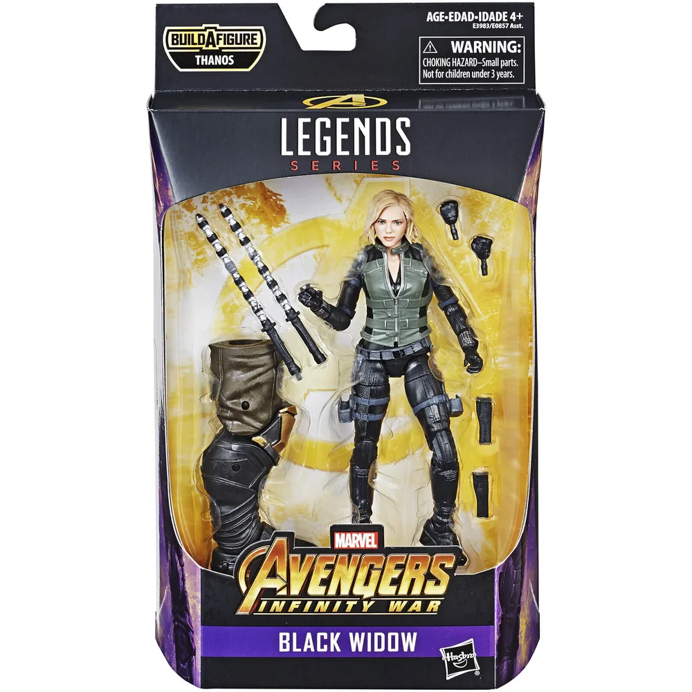 Hasbro Marvel Legends Series Avengers: Infinity War 16 cm Black Widow-Figur Bild 1