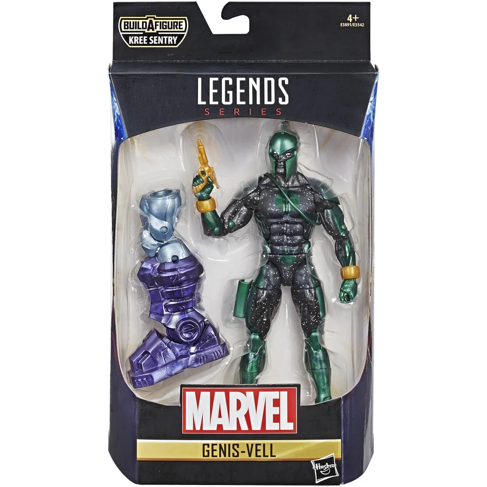 Hasbro Marvel Legends Series Captain Marvel Genis-Vell-Figur 16 cm Bild 1
