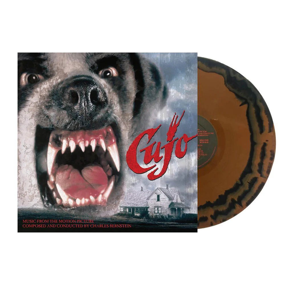 Charles Bernstein: Cujo: Music from the Motion Picture (Limitierte „St. Bernard“-Vinyl-Edition in Schwarz und Braun) LP Bild 1