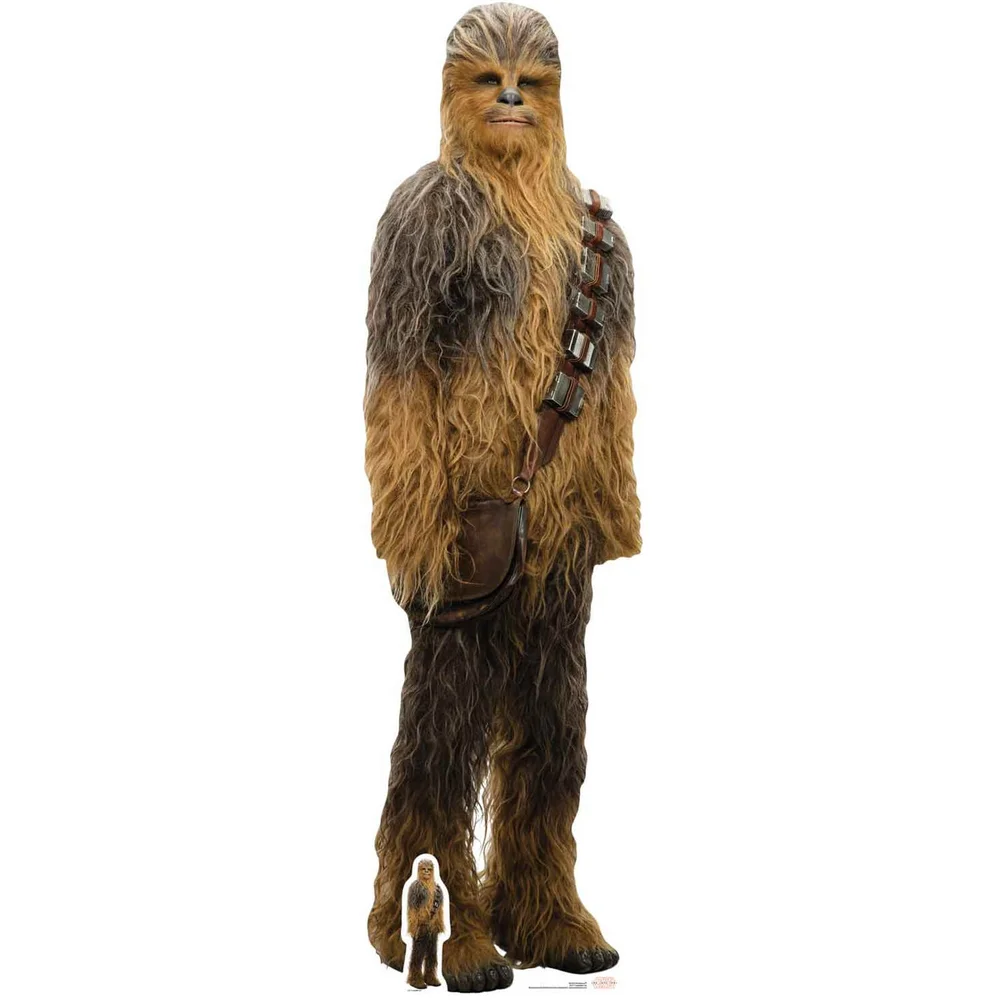Star Wars: Die letzten Jedi - Chewbacca Lebensgroßer Karton Ausschnitt Bild 1