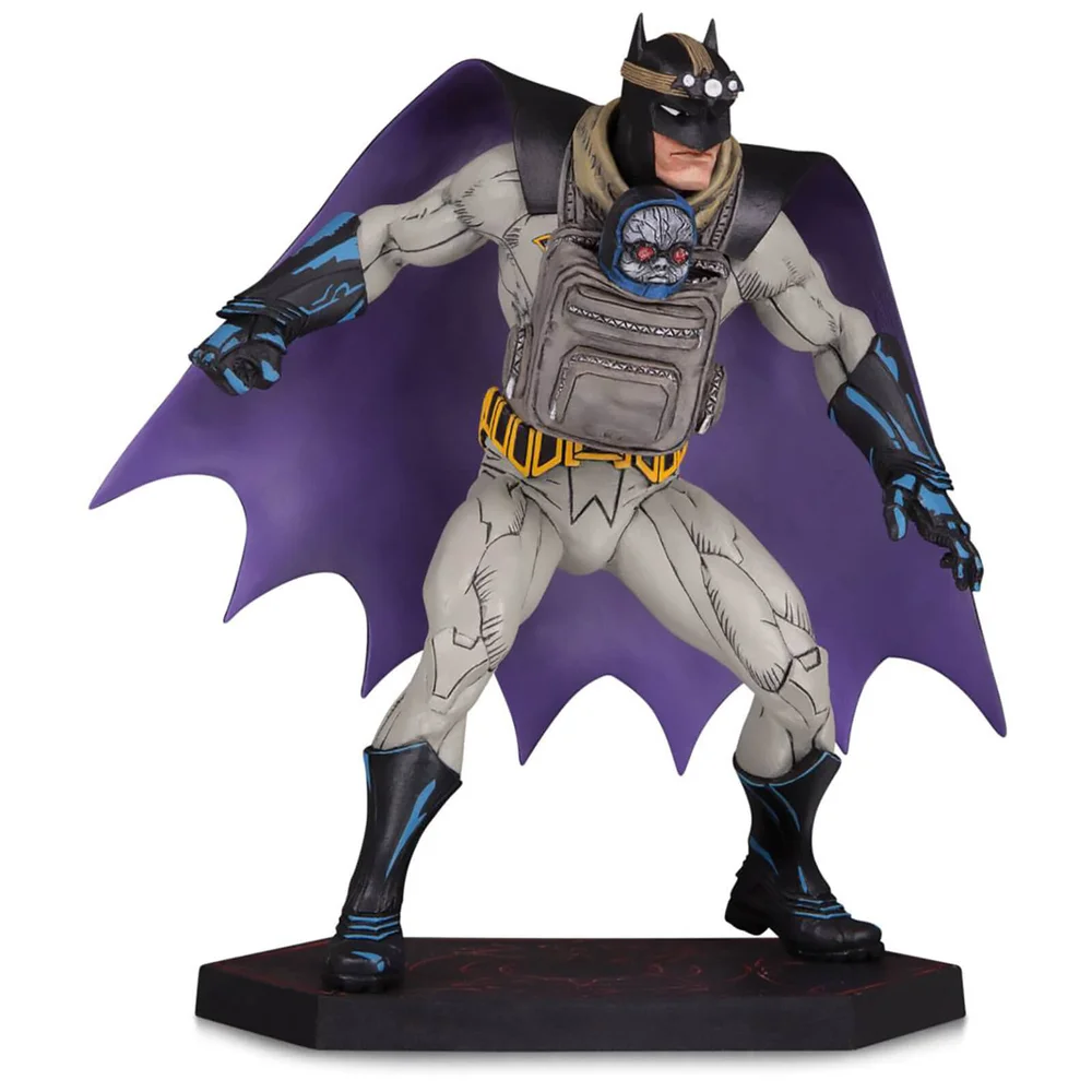DC Collectibles Dark Nights: Metall Statue Batman mit Darkseid Baby 15 cm Bild 1