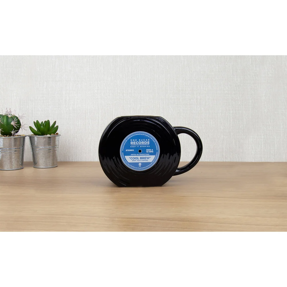 Schallplatten-Formige Tasse Bild 1