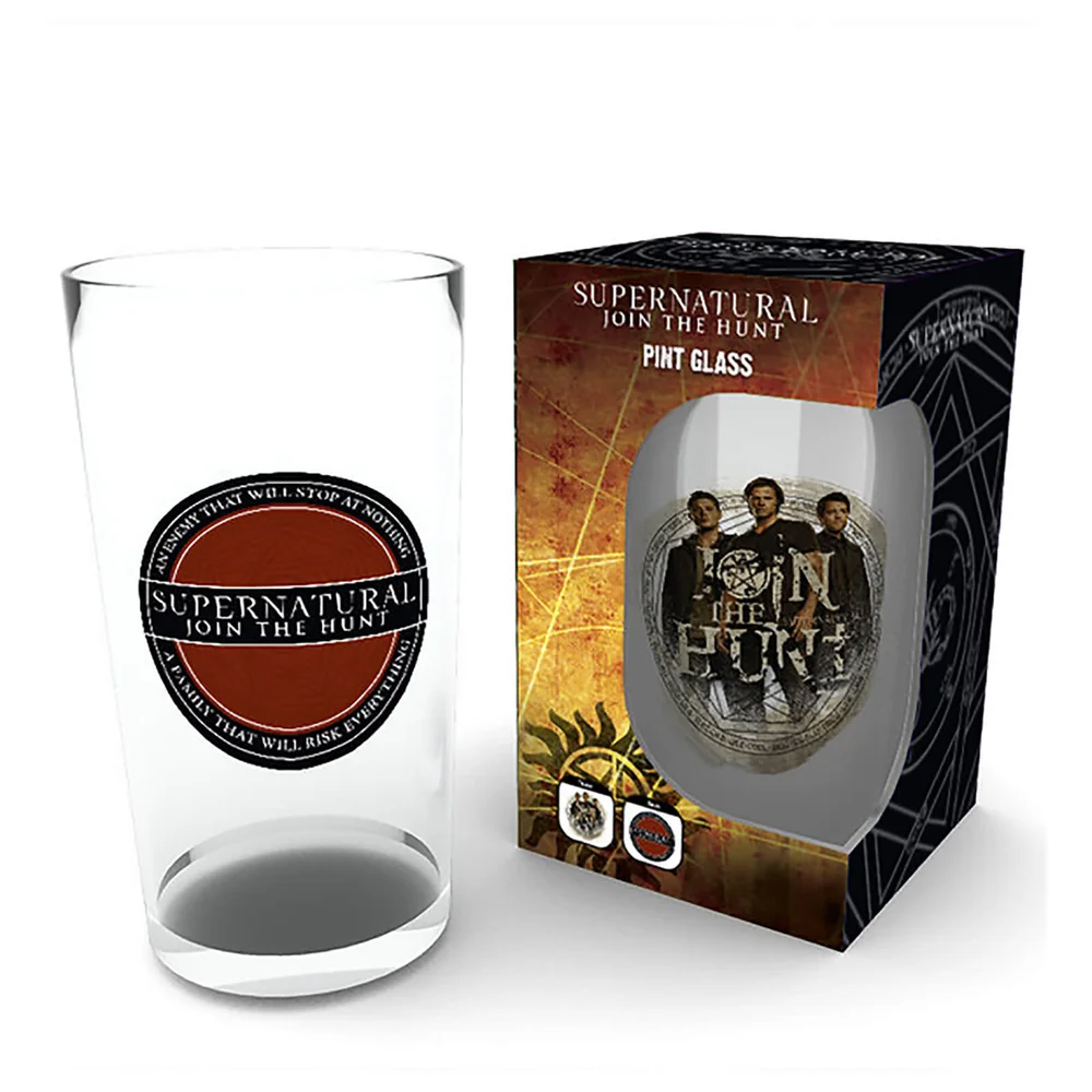 Supernatural Logo Pint Glass Bild 1