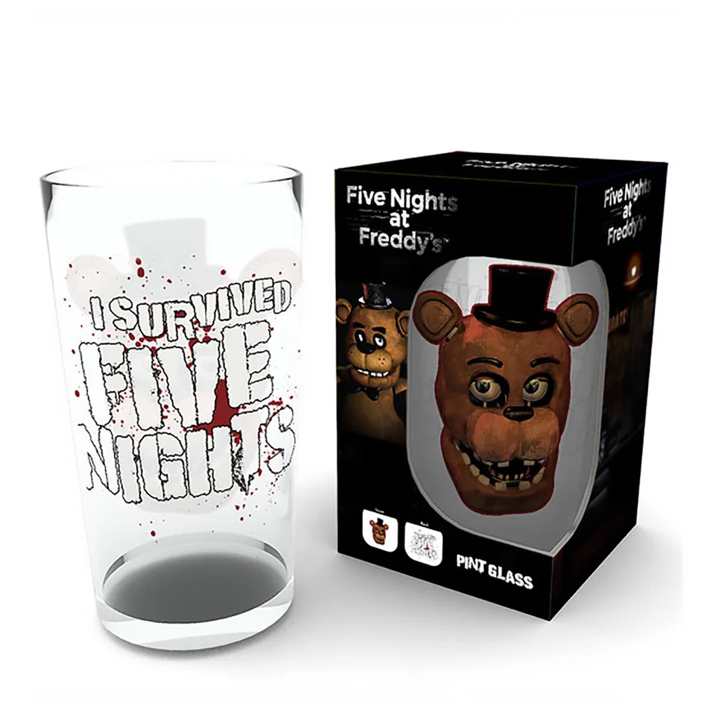 Five Nights at Freddy's Fazbear Pint Glass Bild 1
