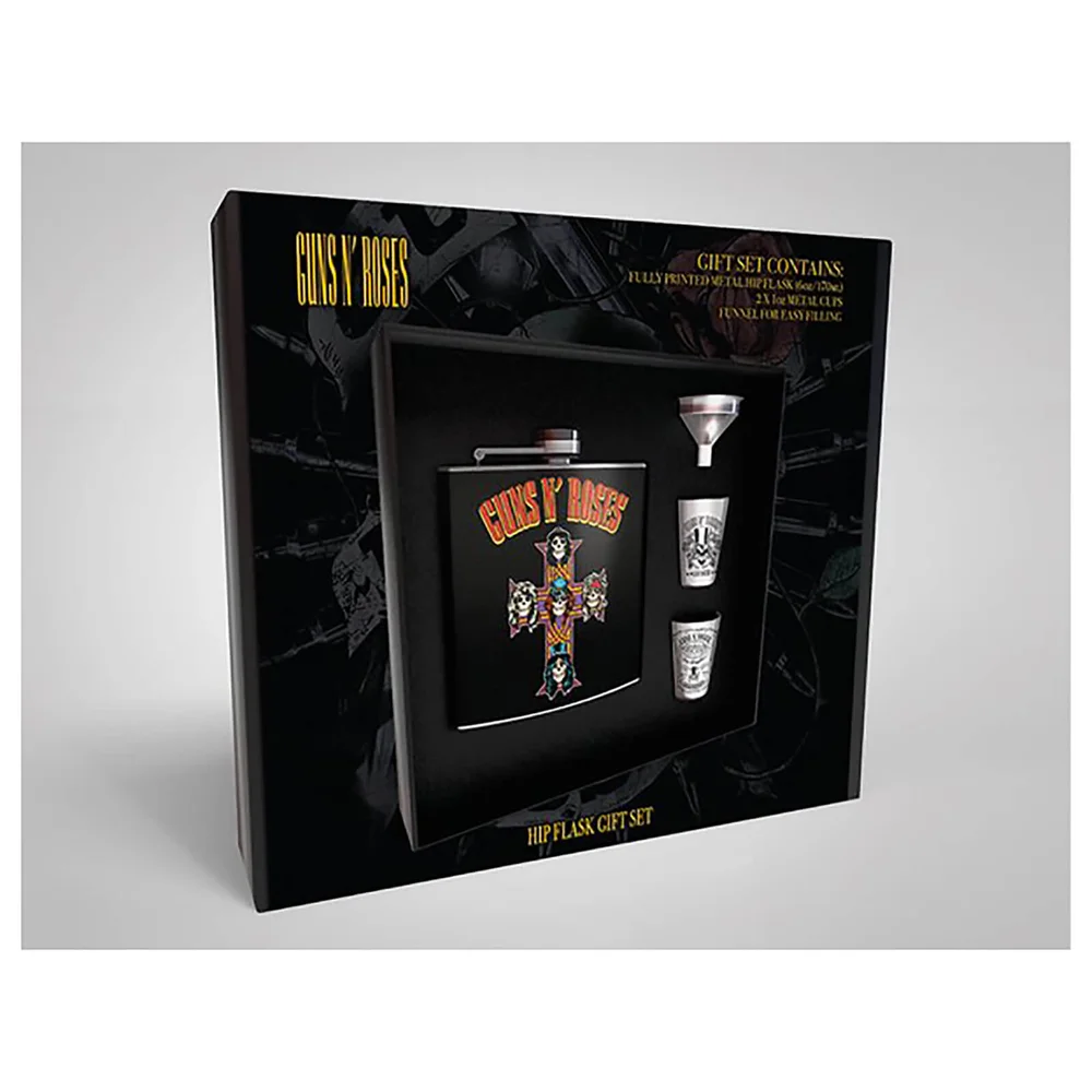 Guns N' Roses Hip Flask Set Bild 1