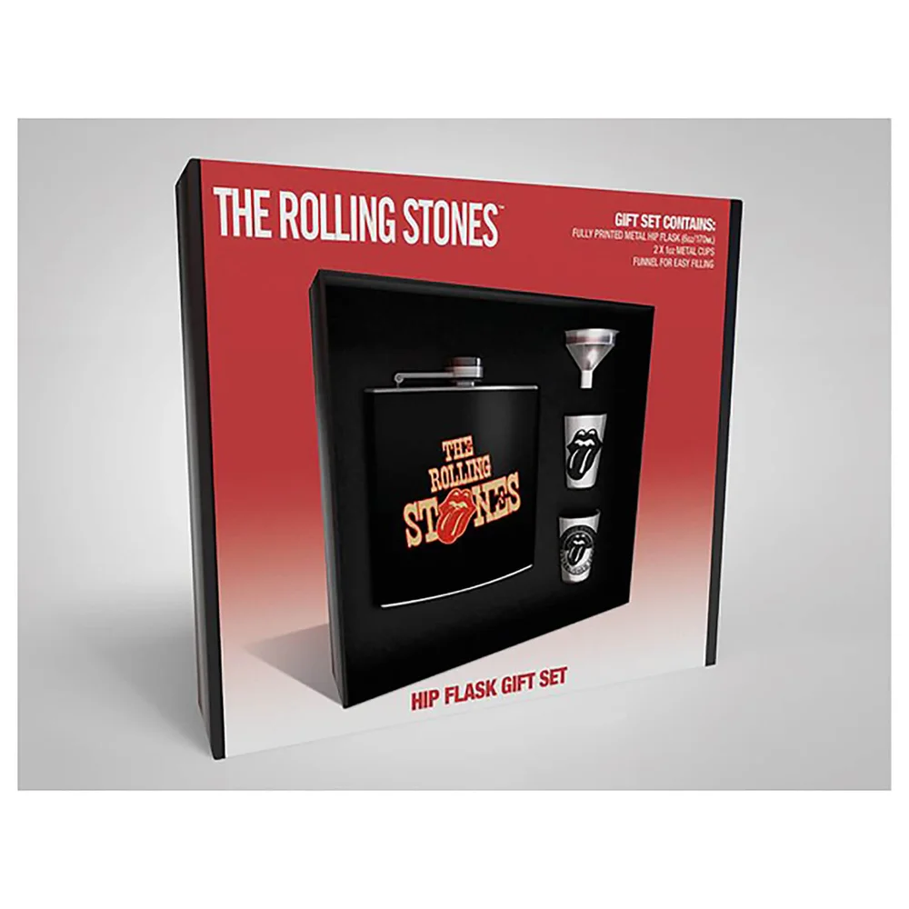 The Rolling Stones Hip Flask Set Bild 1