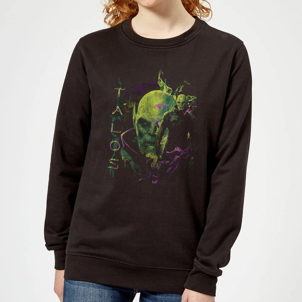 Captain Marvel Talos Women's Sweatshirt - Black - XS Bild 1