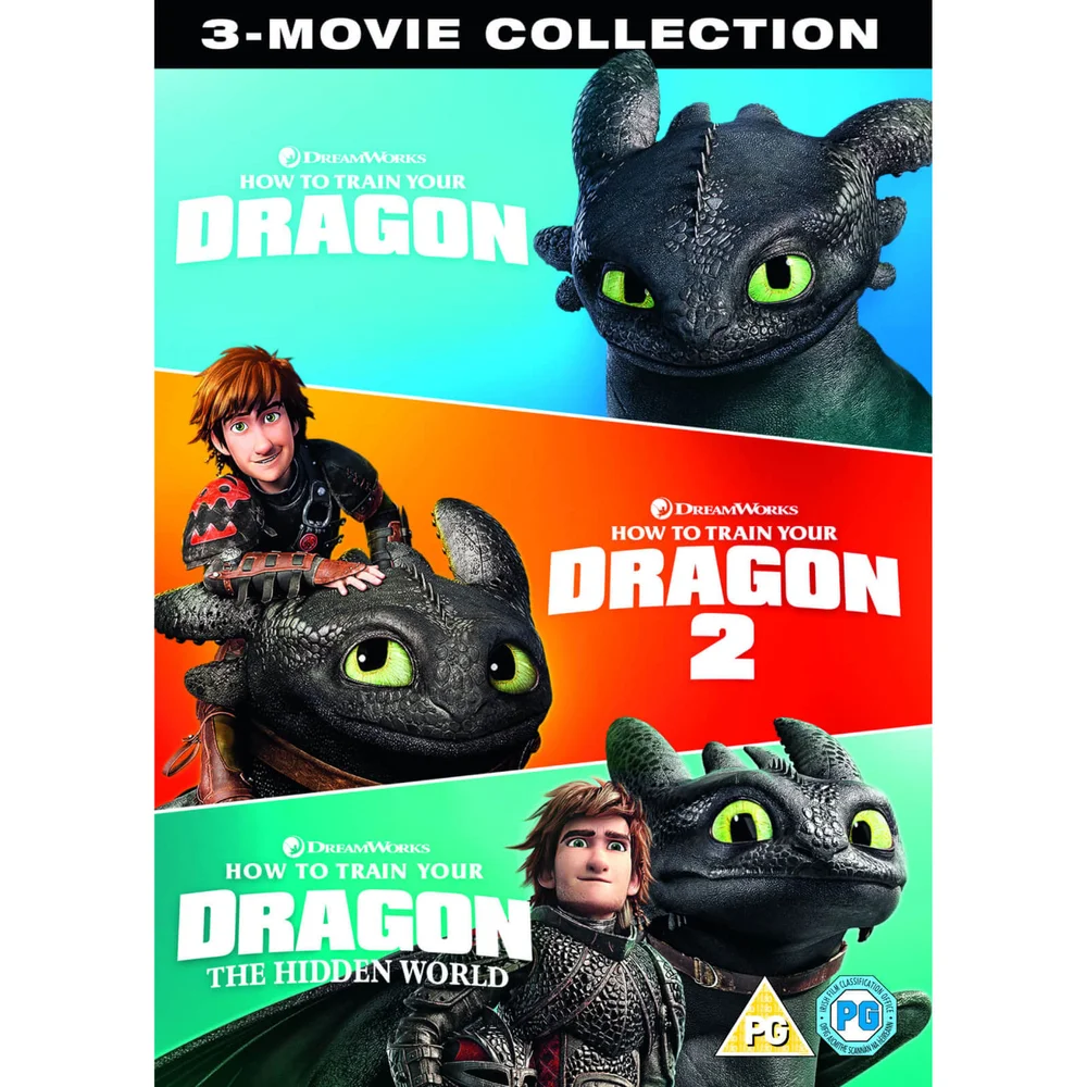 How to Train Your Dragon - 3 Filme Sammlung Bild 1